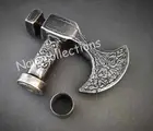 Victorian Axe Head Handle For Wooden Walking Stick Cane - Stick Not Included