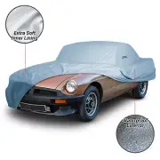 1962-1981 MG MGB Roadster, GT Custom Car Cover All-Weather Waterproof Protection (for: MG)