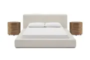 Dawson Bed with Mika Side Table Set