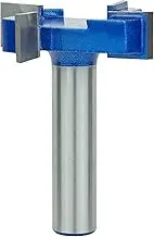 Sabre Tools CNC Spoilboard Surfacing Router bit Planer for Slab Flattening and Planing (1/2” S, 2” D, 1/2” H)