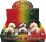 Metal Ball Hand Muller Tobacco Crusher Herb Spice Grinder/1 piece
