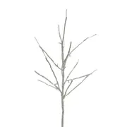 Pine & Fir LED Silver Glitter Branch Spray 80cm