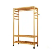 Wheled Rolling Coat Hanger Rack