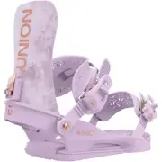 NEW!! Union Juliet Snowboard Bindings-Medium-Tie Dye Pink