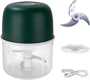 Garlic Mincer Electric - Rechargeable Vegetable Chopper Blender - Wireless Electric Portable Automatic Multifunctional Processor For Kitchen Baby Vegetable Onion Food Ginger Cooking