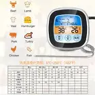 Digital Meat Thermometer LED Display Accurate Reading Meat Temperature Gauge