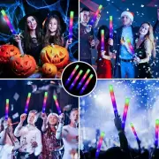 Glowing Foam Stick Colorful Blinking LED Flash Stick for Party Concerts & Event❤