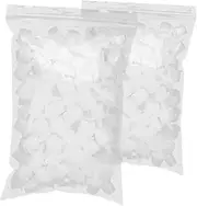 ASAKKURA 200pcs Eyelash Glue Replacement Bottle Plug Lash Bottle Mouth Tips Glue Bottle Blocking Glue Container Lash Extensions Ink Caps Eyelash Glue Bottle Pins Replacement