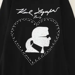 269美元 Karl Lagerfeld 黑色 水鑽莫代爾棉洋裝 1080元