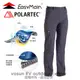 【EasyMain 衣力美】女新款 POLARTEC Power-Shield專業級戶外全功能長褲/抗風.抗潑水.保暖.彈性佳.透氣.抗磨損/深灰 R1152 C