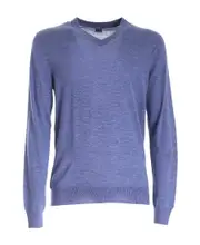Logo knitted pullover IT48 Blue