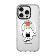 iPhone 16 Pro Clear Case MagSafe Compatible Onigiri Tenmusu by FURIIRAKUN