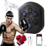 Riksam Music Electronic Boxing Wall Target, Punching Bag Training Boxing Reaction Machine,Target Boxing Mat Wall Target APP Bluetooth Connection (Boxing Machine & Gloves)