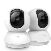 TP-LINK Tapo 2K Pan & Tilt Wi-Fi Security Camera [2 Pack]