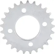 Baxnore 420 48mm 25T Rear Sprocket, Steel Motorcycle Sprocket, Low Noise Power Transmission Replacement Sprocket for Karts ATVs