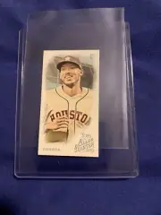2019 Carlos Correa 360 Allen & Ginter Mini Rip Card Rare!!!