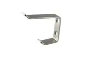 Double Robe Hook - Silver