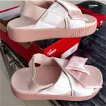 PUMA 彪馬 PLATFORM 367746 01 泫雅同款 櫻花粉 蝴蝶結 厚底 松糕 涼 女慢跑鞋