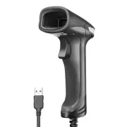 USB QR 2D Barcode Scanner, Handheld Wired Bar Code Reader PDF417 Data Matrix ...