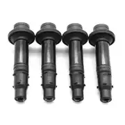 Ignition Coil Kit 5EB-82310-00-00 for YZF R6 1999 2000 2001 2002 5EB823100000 F6T549 Black
