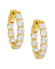 Diana M. Fine Jewelry 14K 4.50 ct. tw. Diamond Earrings