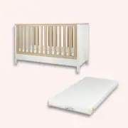 Mamas & Papas Harwell Cot + Mattress Bundle | the memo