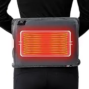 Portable Warm Plush Cushion Hand Warmer, USB Rechargeable Heating Set | Hand Heating Bag with Soft Case Winter Accessories Warm Heated Cushion portabl