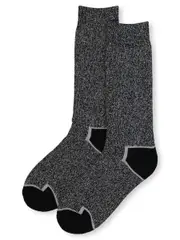 Mens Thermal Sock 11-14 GREY MARLE (SOLID)