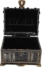 NOLITOY Treasure Box Multi Function Pirate Chest for Storage Container Great Decorative present for Role Playing and Organization for Home Decor
