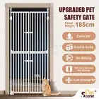 Retractable Safety Gate Pet Dog Cat Extra Tall Fence Enclosure 190 to 250cm