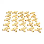 25pc MEM-CO T4 T Type .170" Mini Barb Tube Fittings