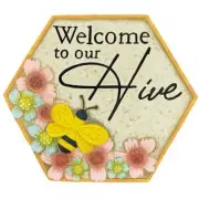 BUMBLEBEE GARDEN STEP STONE - BUMBLE BEE GARDEN STEPPING STONE
