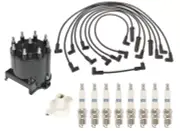 ACDelco Ignition Kit Distributor Rotor Cap Wire Spark Plugs for Caprice 5.0L V8