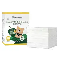 在飛比找樂天市場購物網優惠-妙妙熊 乾濕兩用巾 80抽 平紋棉柔巾 紗布巾 柔仕巾 護理