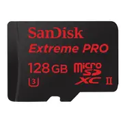Sandisk Extreme Pro micro SDXC UHS-II 128GB Class 10 up to 275mb/s,with microSD to USB 3.0 adaptor SDSQXPJ-128G