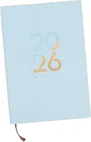HOUDERCO Daily Planner: A5 Size 2026 Daily Appointment Notebook For Work Elegant Faux Leather Business Planner For Scheduling And Task Management
