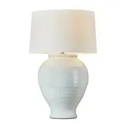 [Florabelle Living] Montauk Ceramic Table Lamp Base White
