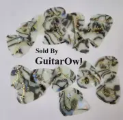FENDER MEDIUM GUITAR PICKS ABALONE 351 celluloid 18 picks