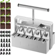 Soil Blocker, 8 Cell Soil Block Maker 2 Inch with 3 Sizes Seed Pins, 2024 Seed H