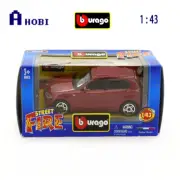 Bburago 1:43 Scale BMW Series 1 Red Diecast Model Car Toy Collection