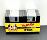 NEW Factory Sealed 50 pack WB Mason 3.5" High Density Diskettes PC Format