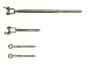 Stainless Steel 316 Rope Wire Balustrade Kit Swage/Jaw Turnbuckle Fork - 20 kit