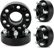 TadaMark 6x4.5 Hubcentric Wheel Spacers 1.5in 6x114.3 Wheel Adapters Forged 6 Lugs fit for Nissan Frontier 2005-2023 for Pathfinder 2005-2012 for Xterra 2005-2015 66.1mm Bore M12x1.25 Studs 4pcs
