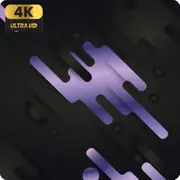 Peaceful Monochrome Black and White Noise Flow Sleep Noise for Fire TV