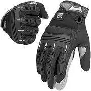 [KEMIMOTO] Full-Finger Touchscreen Tactical Gloves for Men, Breathable Outdoor Gloves for Motorcycle, Bushcraft, Hiking, Climbing