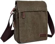 [Neumora] Small Canvas Messenger Bag Satchel Bag Crossbody Shoulder Bag for men business casual travel