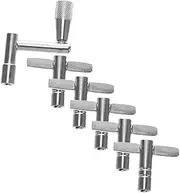 ERINGOGO 6pcs Drum Tuning Keys Professional Drum Tuner for Percussion Accessories Durable Sturdy Design for Fast Replacement Easy Use