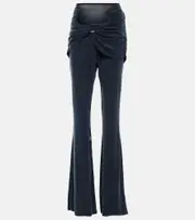 [Jacquemus] Jacquemus Le Pantalon Espelho flared pants UK 14 blue