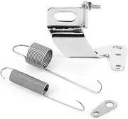 Return Spring Kit, Easy to Install Throttle Cable Bracket, Chrome Plated Car Carburetor Throttle Bracket, Stainless Steel Throttle Return Spring Assortment