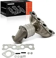 Front Exhaust Manifold Catalytic Converter Kit Direct-Fit Compatible with Kia Sorento 2014-2015 & Hyundai Santa Fe Sport 2013-2016, 2.4L, EPA Compliant, Replace# 285102G455